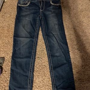 xhiliration sparkle jeans size 14!